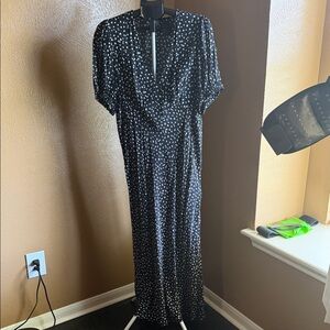 a new day Black and White Maxi Dress